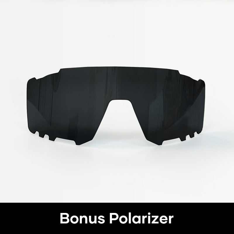 Cycling Glasses Vibel, Color Changing, Bonus Polarizer