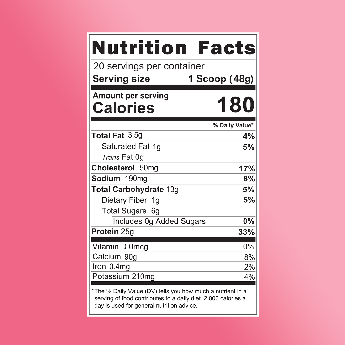 Berries & Cream Protein Smoothie