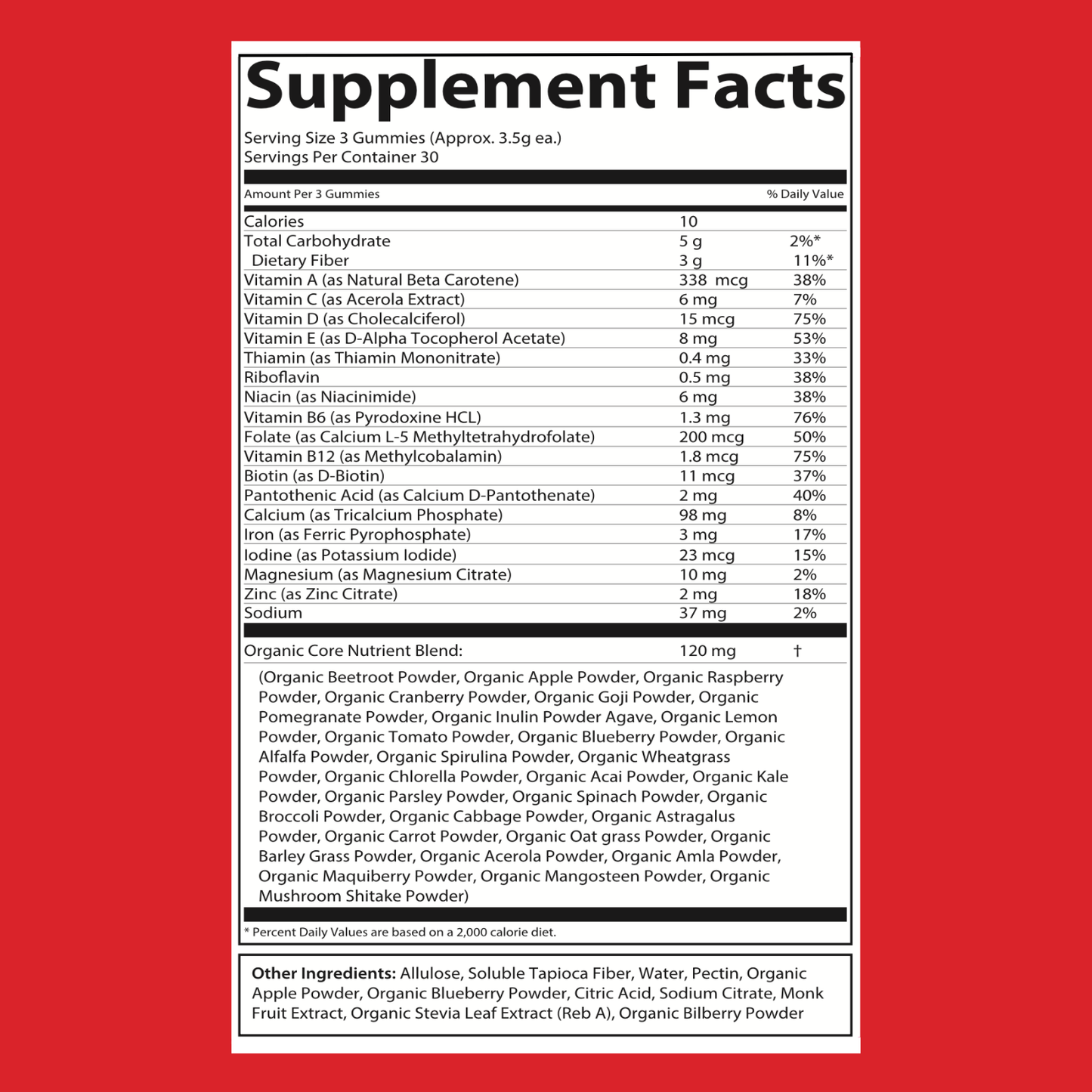 Men's Multivitamin Gummy