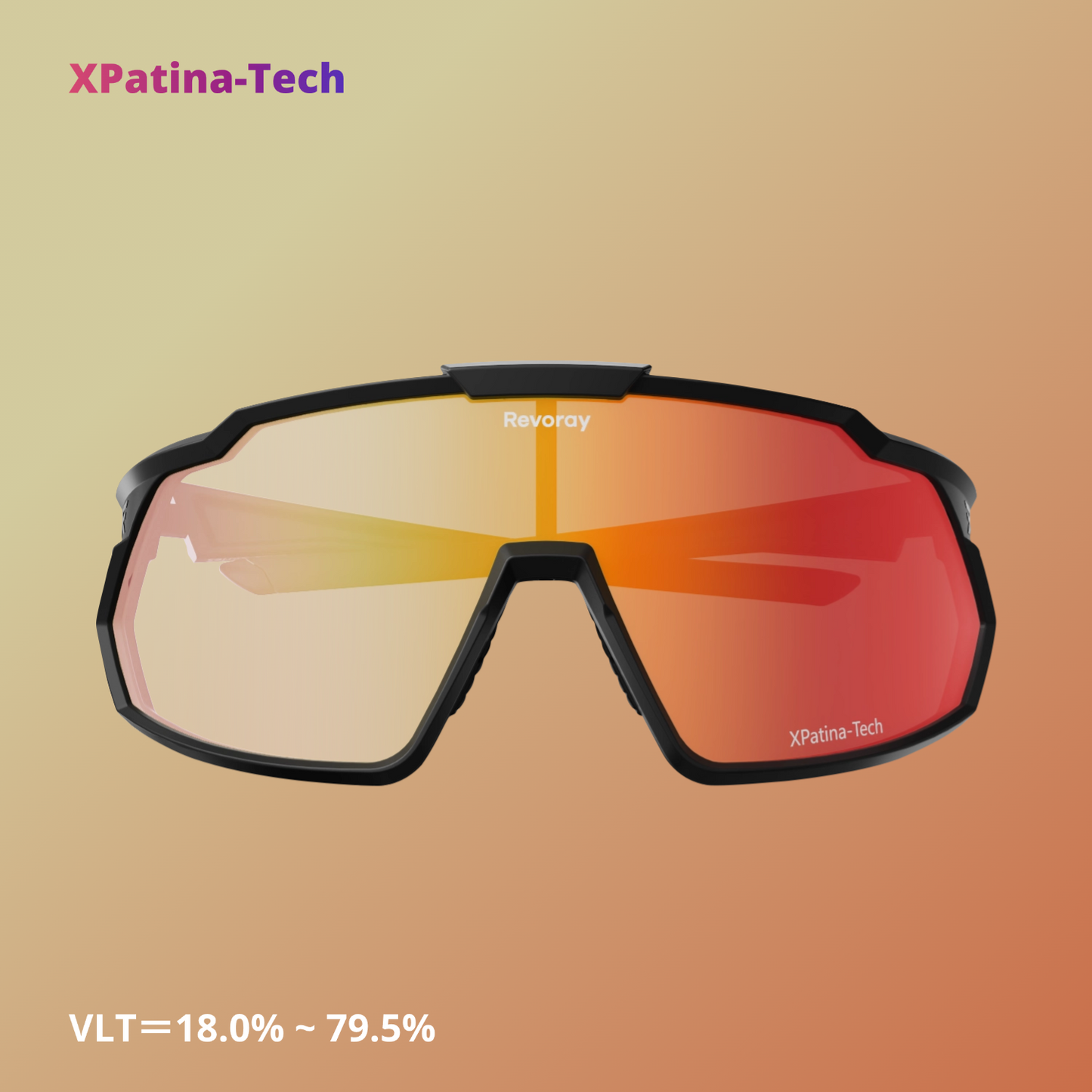 Brisk Y1 Photochromic Cycling Sunglasses