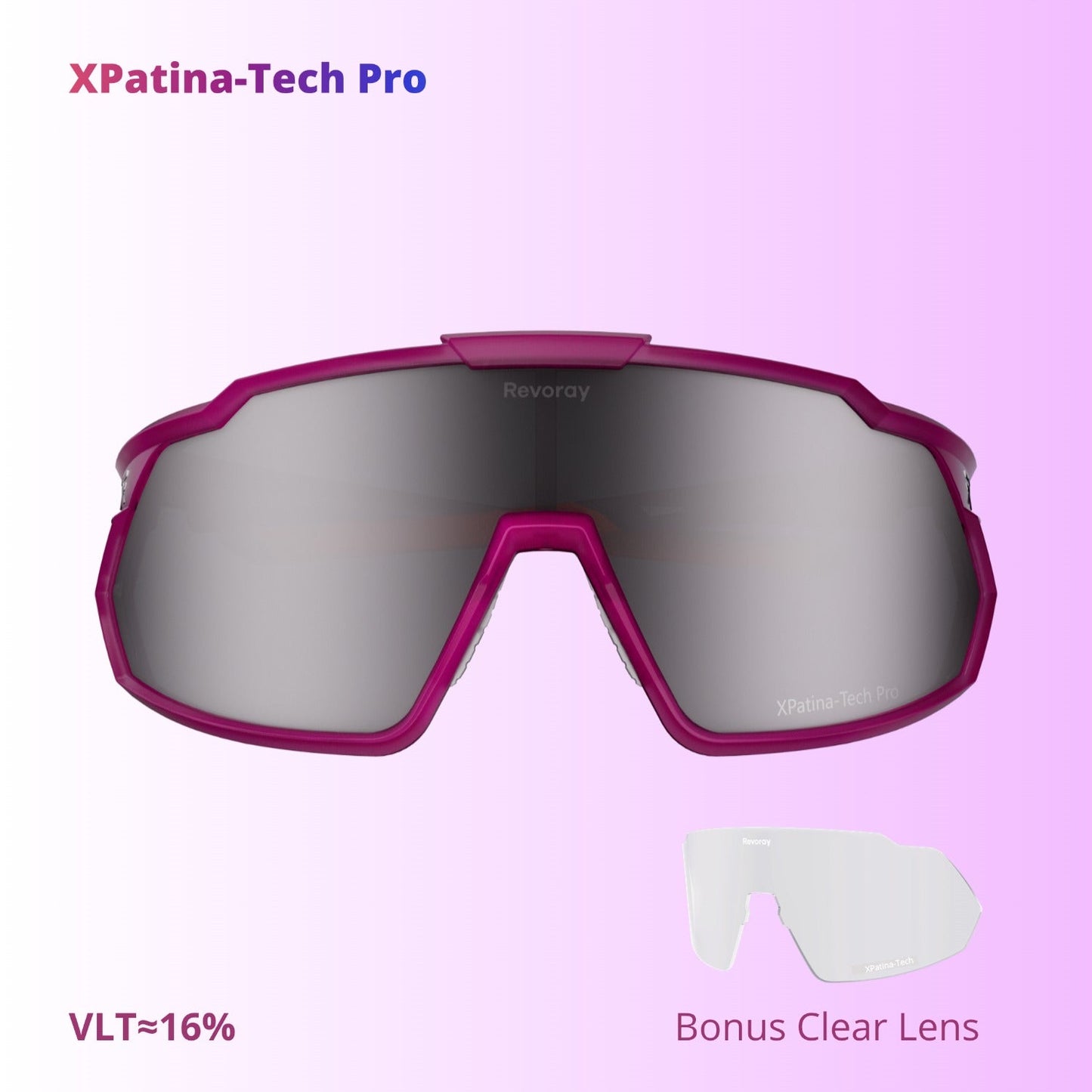 Brisk Y1  High-Contrast Ultra HD Cycling Sunglasses