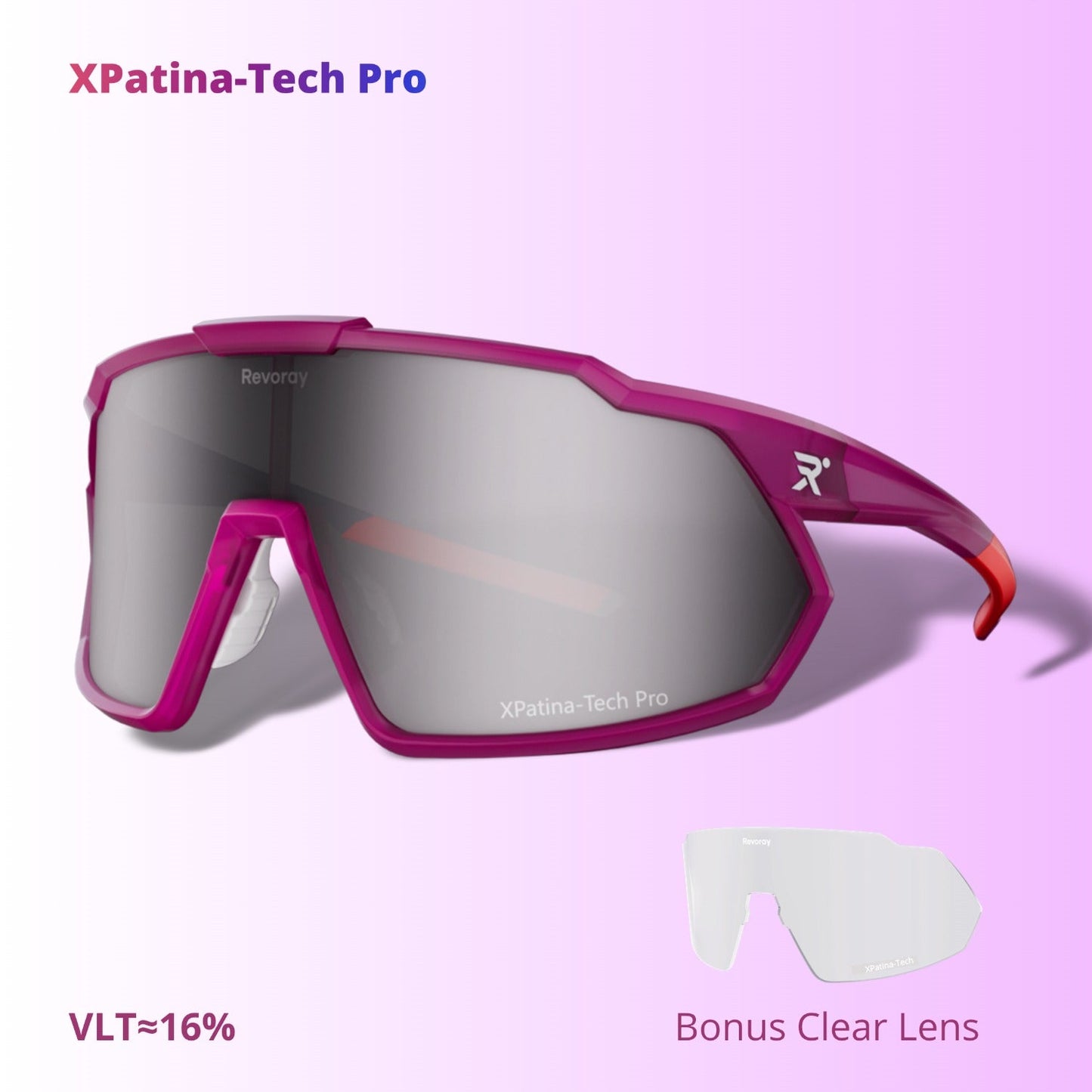 Brisk Y1  High-Contrast Ultra HD Cycling Sunglasses