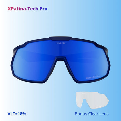 Brisk Y1  High-Contrast Ultra HD Cycling Sunglasses