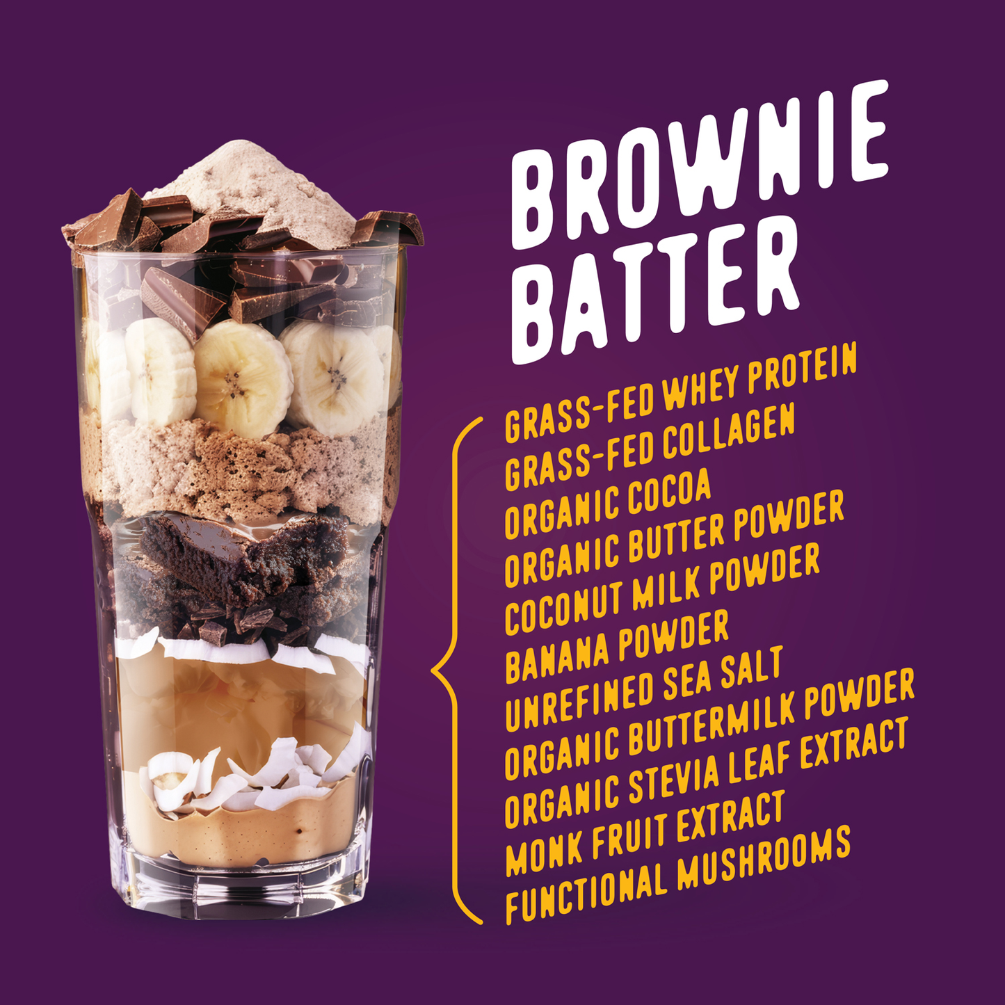 Brownie Batter Protein Smoothie
