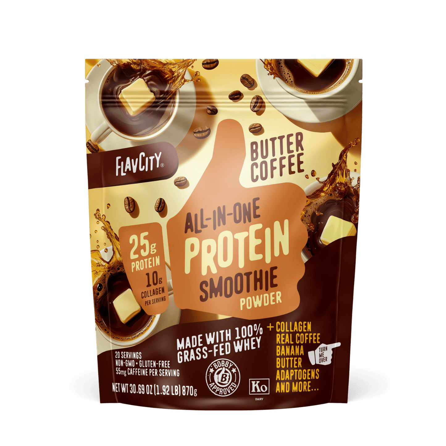 Butter Coffee Protein Smoothie