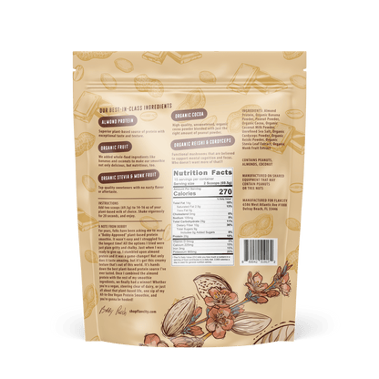 Plant-Based Chocolate Peanut Butter Protein Smoothie