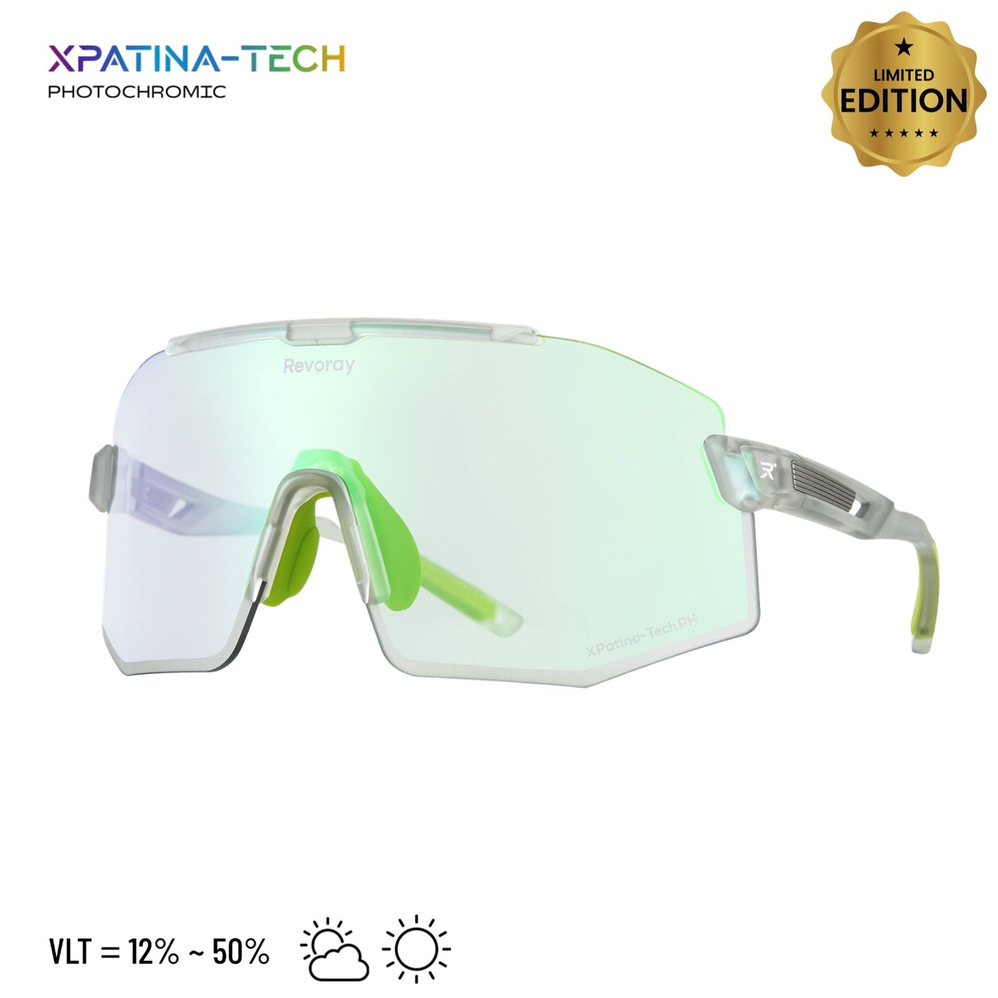 Lumo Premium Photochromic Cycling Sunglasses