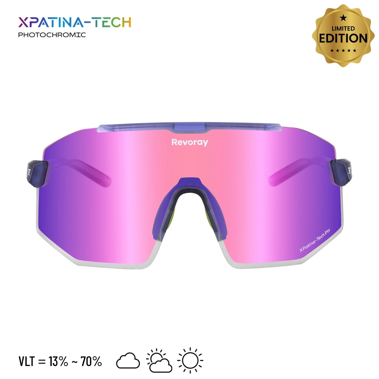 Lumo Premium Photochromic Cycling Sunglasses