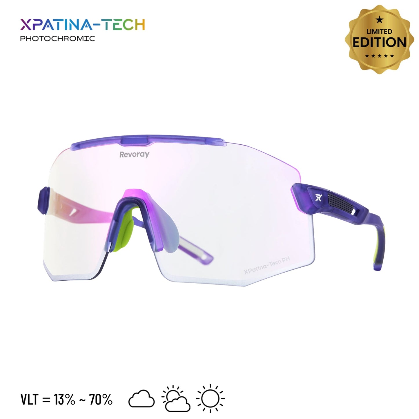 Lumo Premium Photochromic Cycling Sunglasses