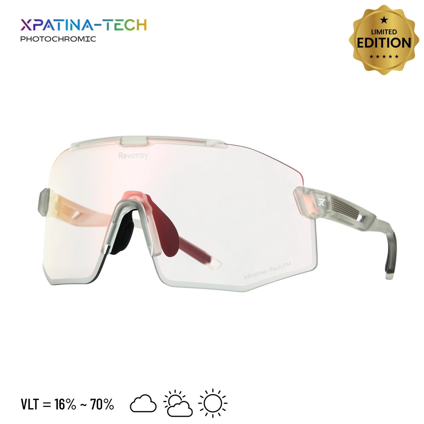 Lumo Premium Photochromic Cycling Sunglasses