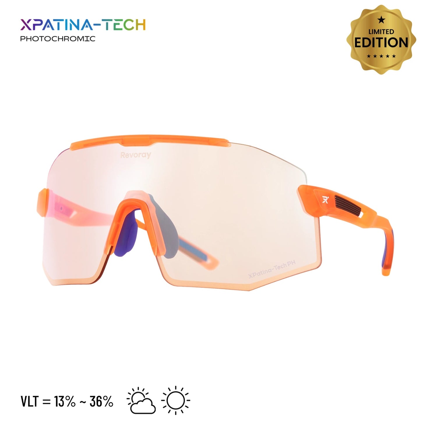 Lumo Premium Photochromic Cycling Sunglasses