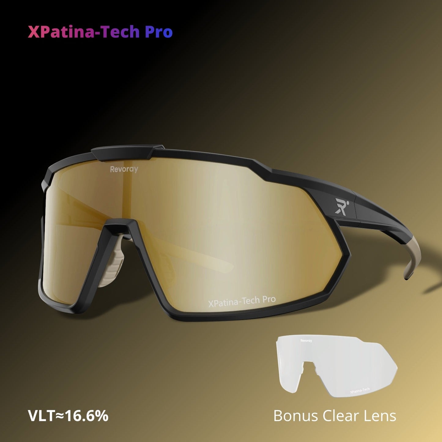 Brisk Y1  High-Contrast Ultra HD Cycling Sunglasses