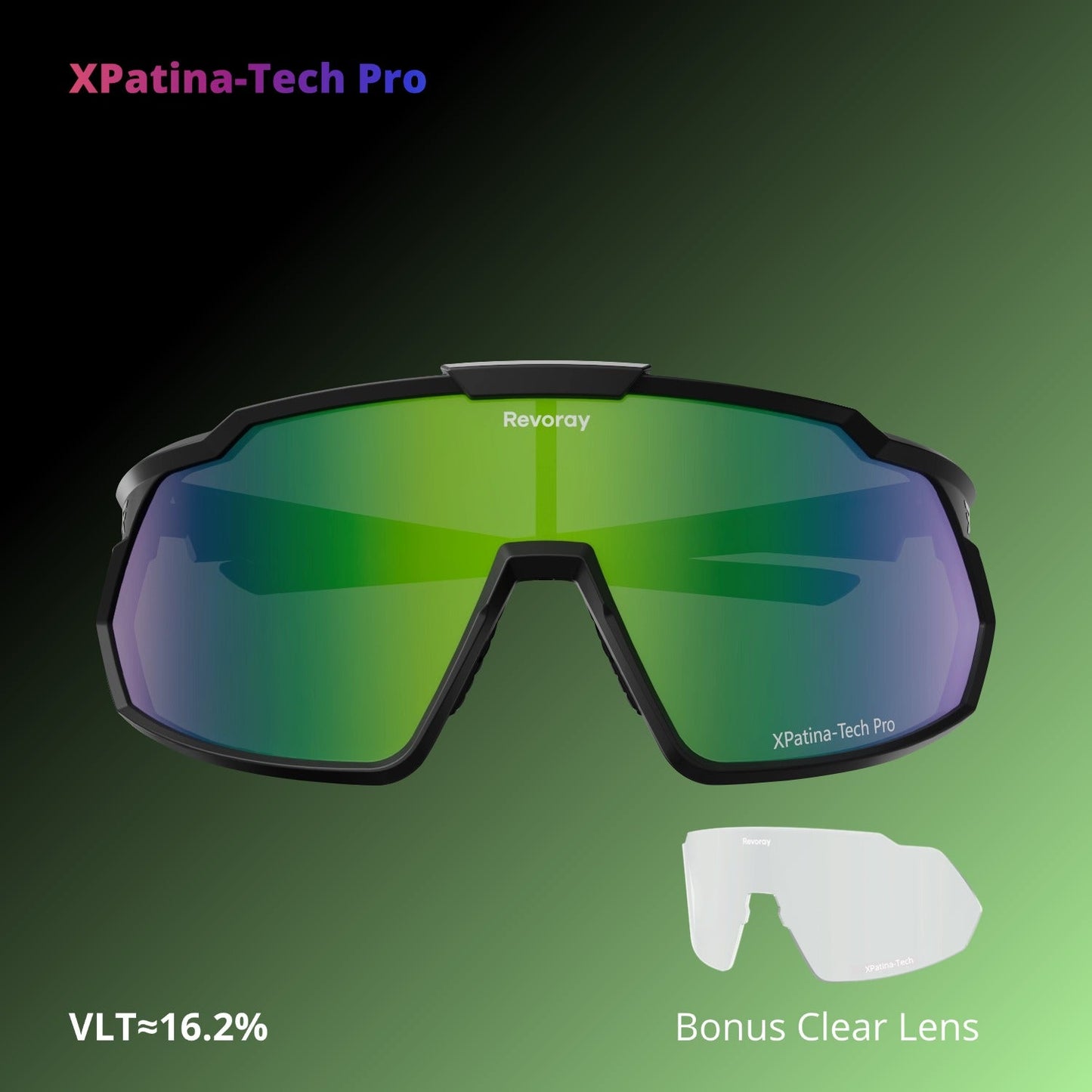 Brisk Y1  High-Contrast Ultra HD Cycling Sunglasses