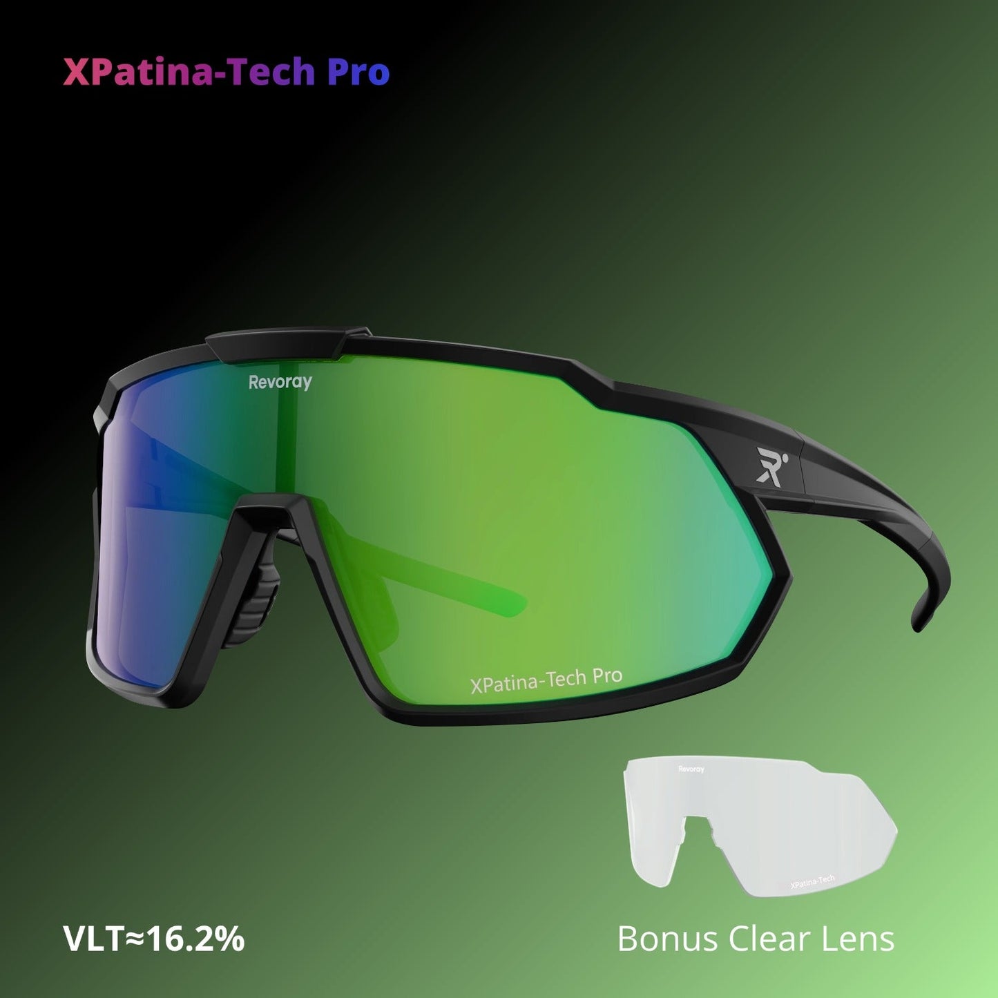Brisk Y1  High-Contrast Ultra HD Cycling Sunglasses