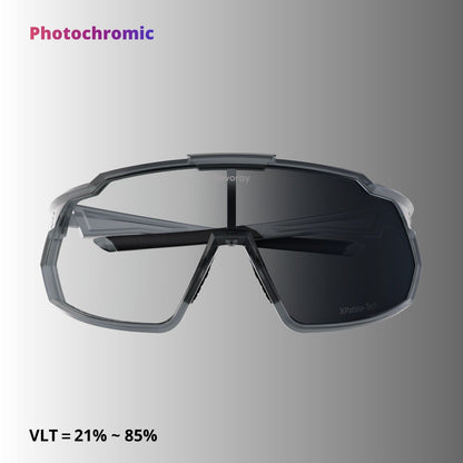 Brisk Y1 Photochromic Cycling Sunglasses