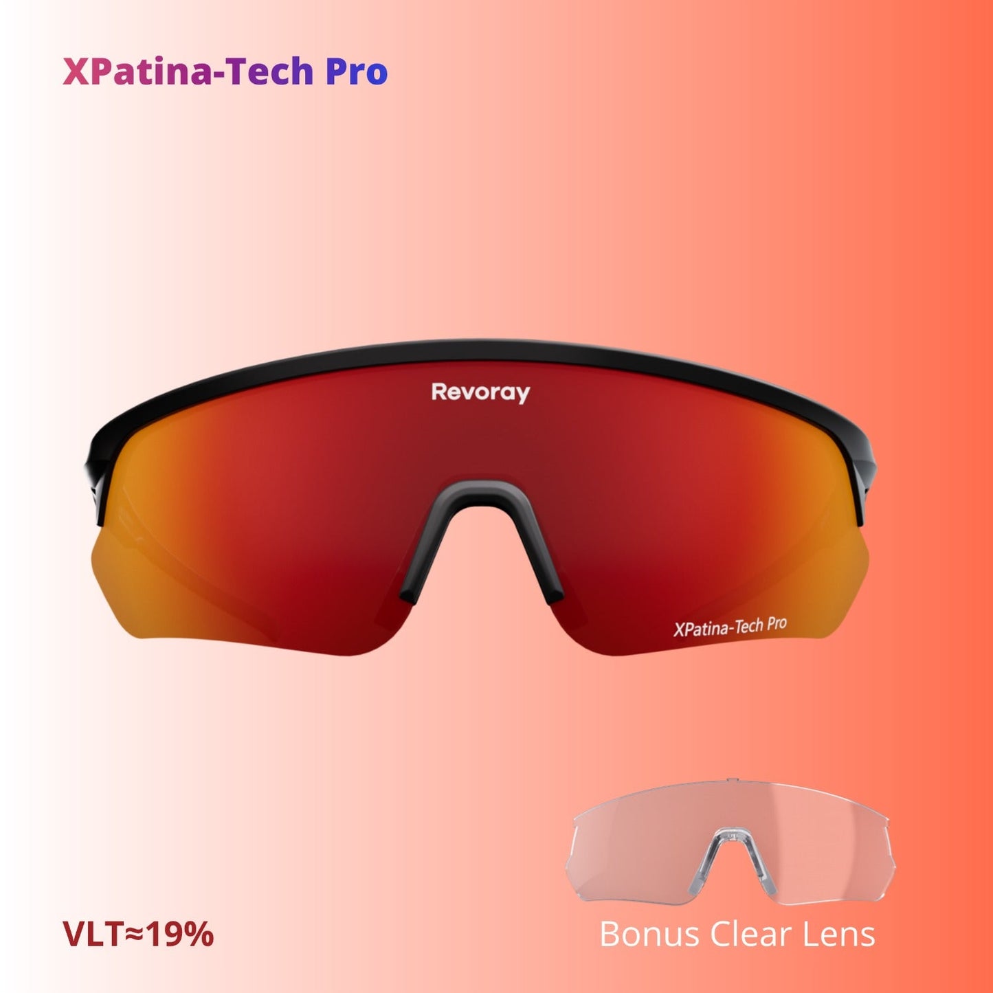 Brisk Y2 High Contrast Superlight Sport Sunglasses