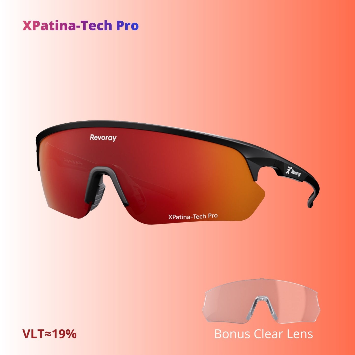 Brisk Y2 High Contrast Superlight Sport Sunglasses