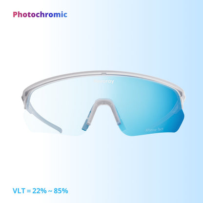 Brisk Y2 Photochromic Superlight Sport Sunglasses