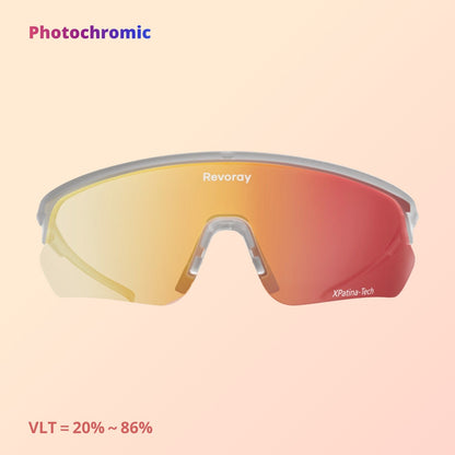Brisk Y2 Photochromic Superlight Sport Sunglasses