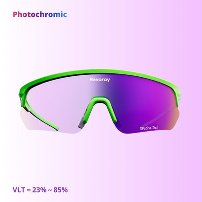 Brisk Y2 Photochromic Superlight Sport Sunglasses