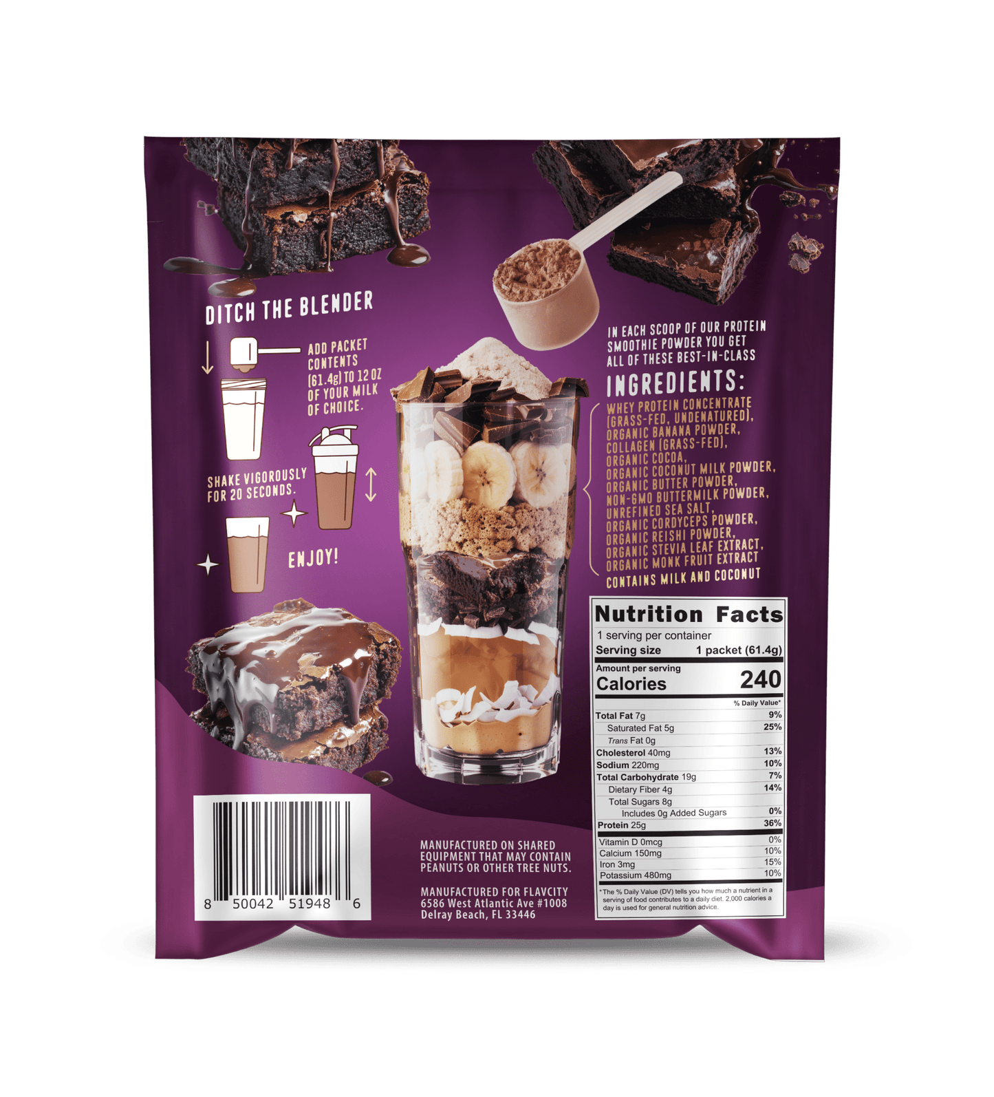 Protein Smoothie: Single-Serve Packets