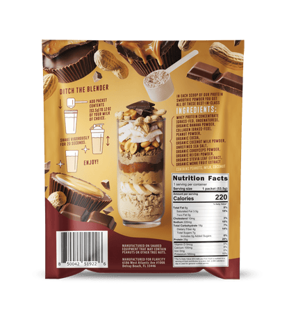 Protein Smoothie Single-Serve Chocolate Peanut Butter