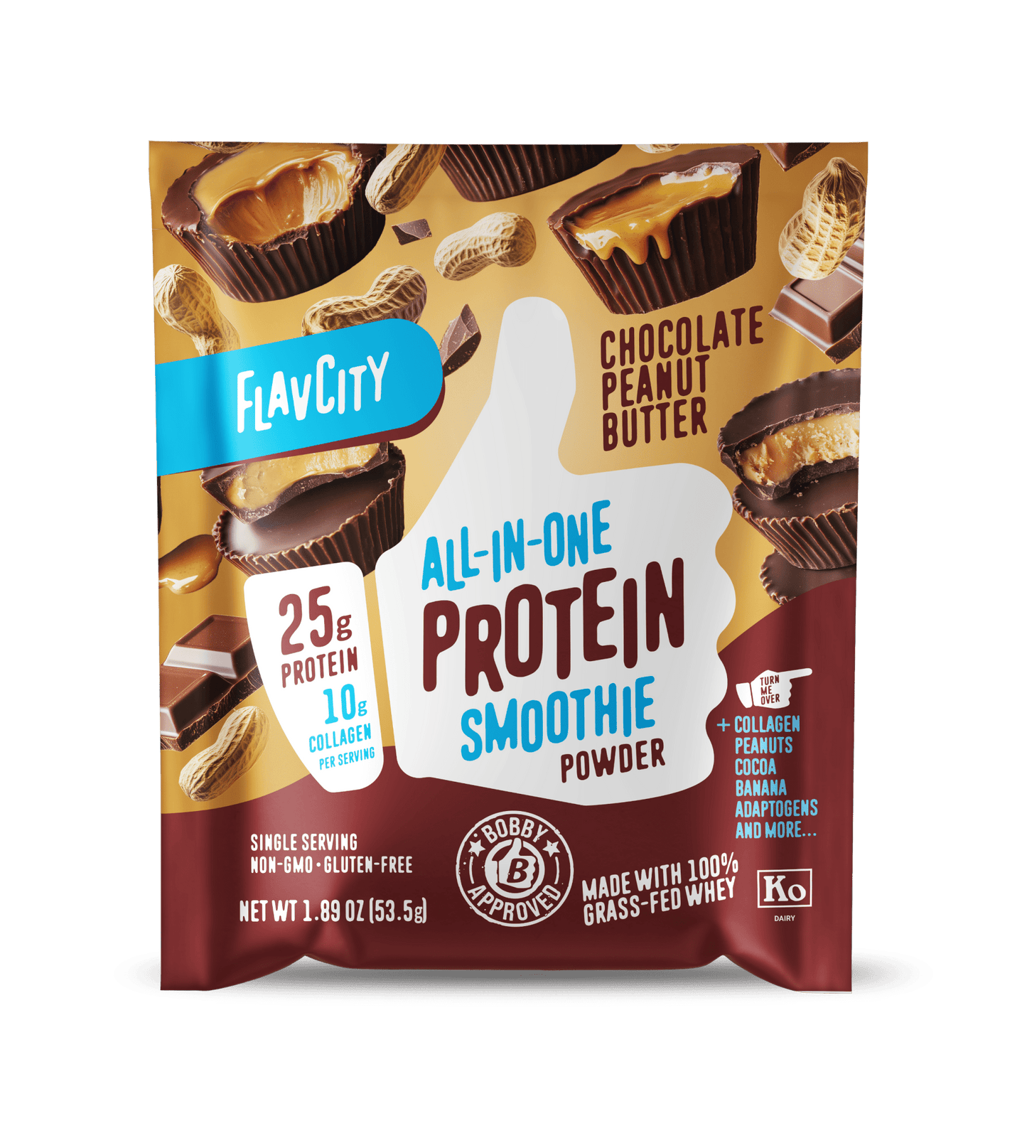 Protein Smoothie Single-Serve Chocolate Peanut Butter