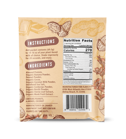 Protein Smoothie Single-Serve Plant-Based Chocolate Peanut Butter