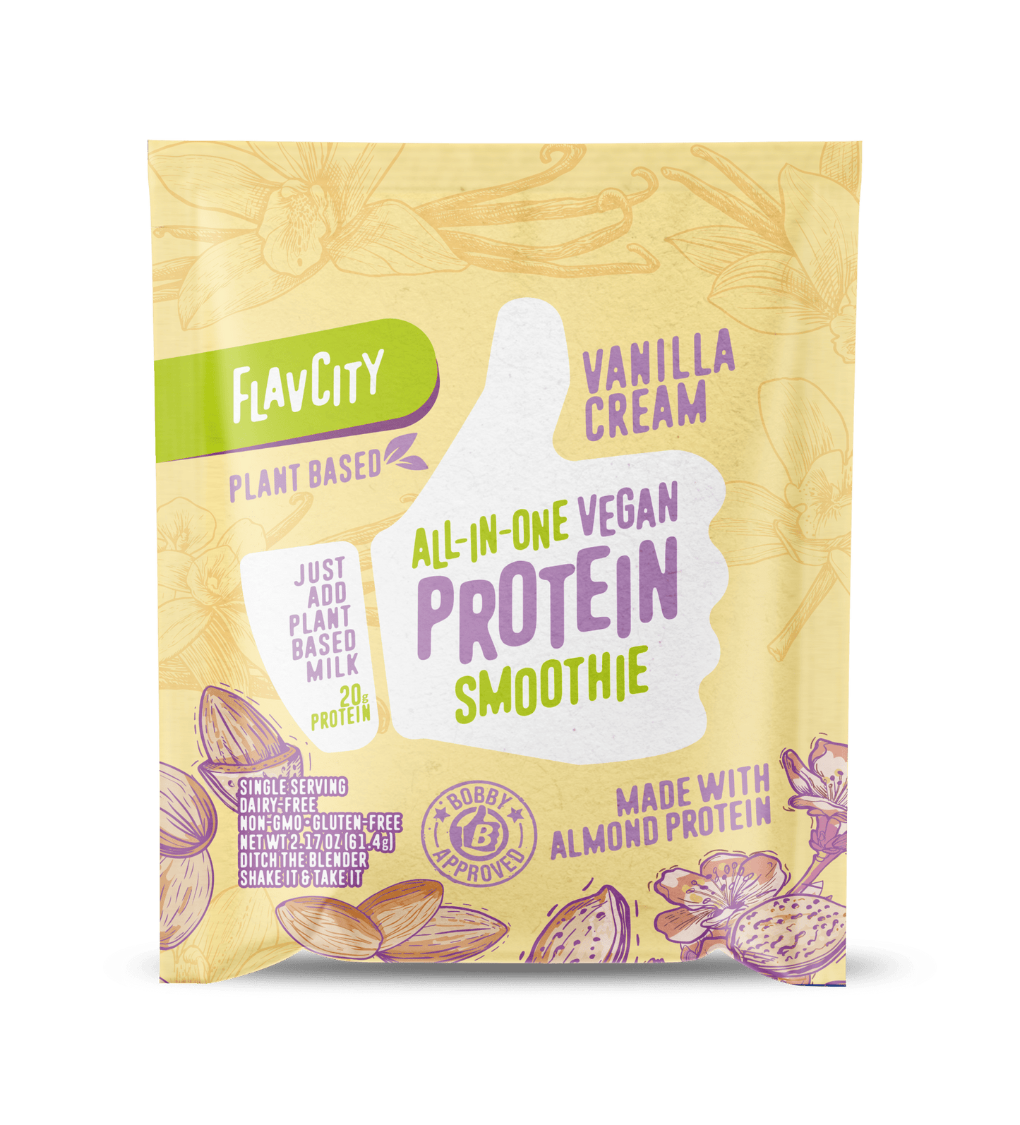Protein Smoothie Single-Serve Plant-Based Vanilla
