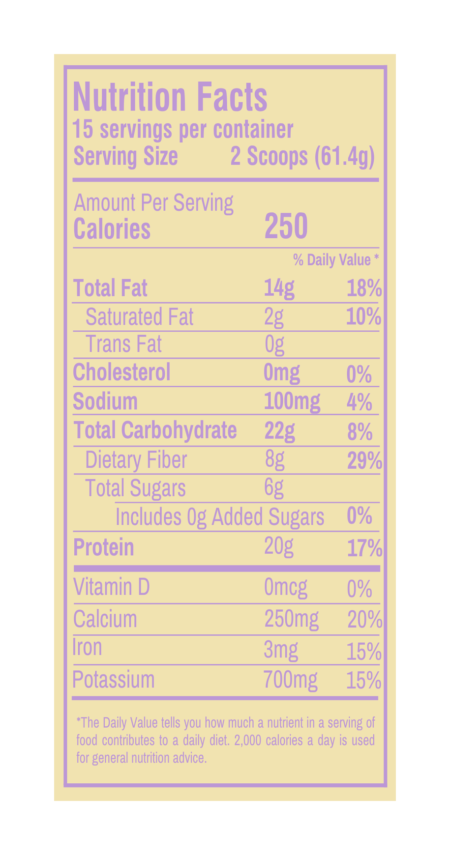 Plant-Based Vanilla Protein Smoothie
