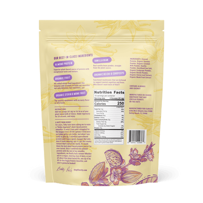 Plant-Based Vanilla Protein Smoothie