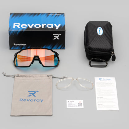 Brisk Y1 Photochromic Cycling Sunglasses