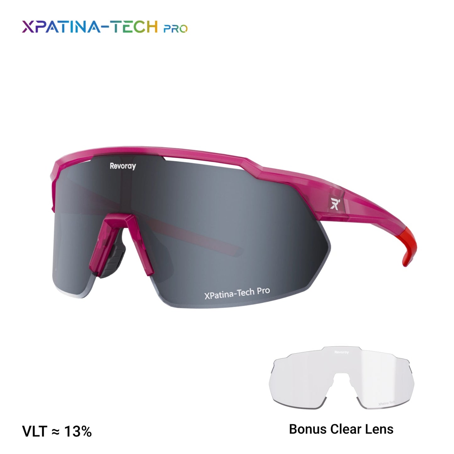 Brisk Y6 High Contrast Cycling Sunglasses