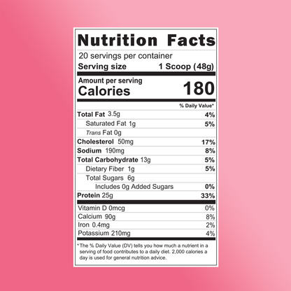 Berries & Cream Protein Smoothie