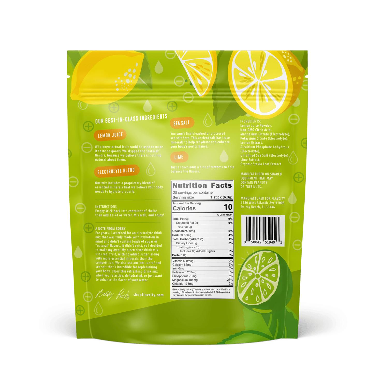 Lemon Lime Electrolyte Mix