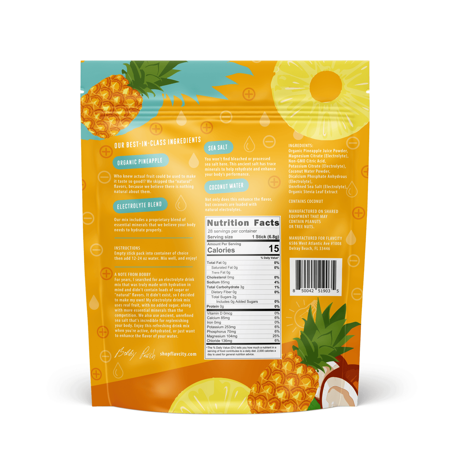 Pineapple Coconut Electrolyte Mix