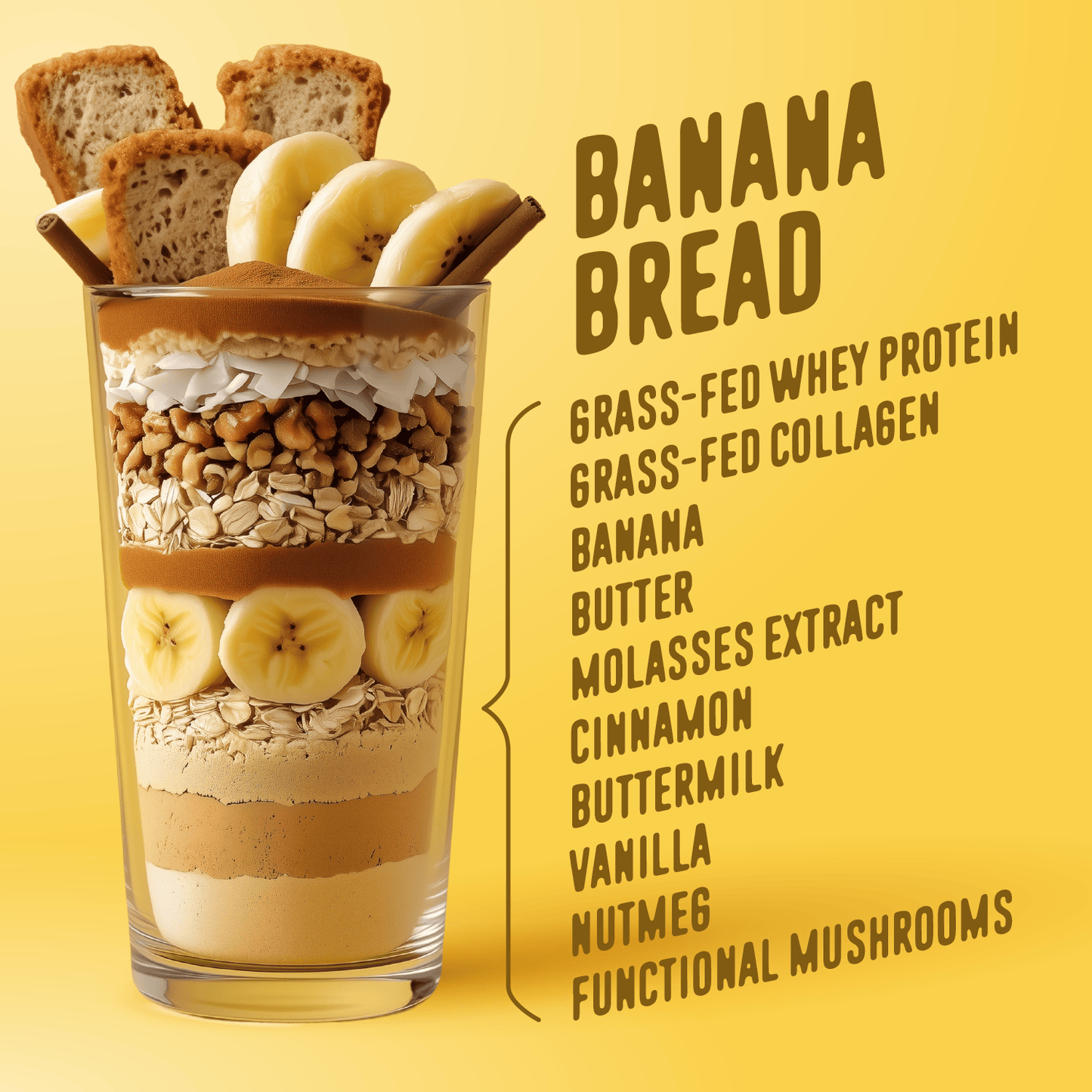 Banana Bread Protein Smoothie