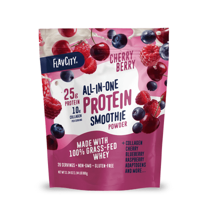 Cherry Berry Protein Smoothie