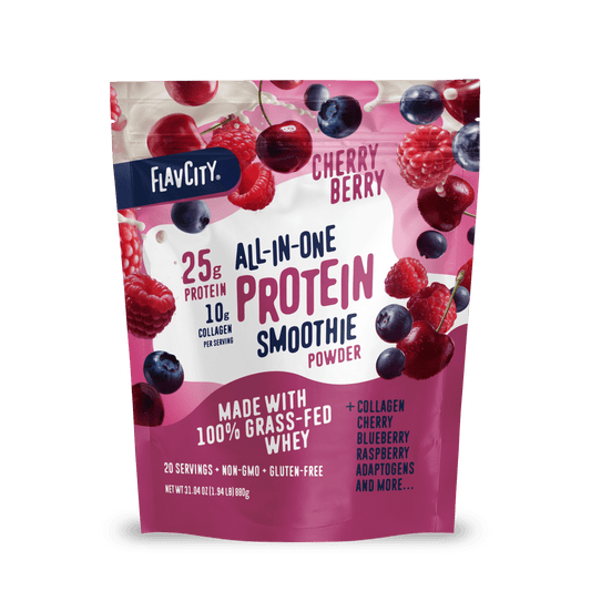 Cherry Berry Protein Smoothie