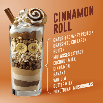 Cinnamon Roll Protein Smoothie