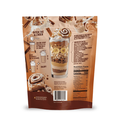 Cinnamon Roll Protein Smoothie