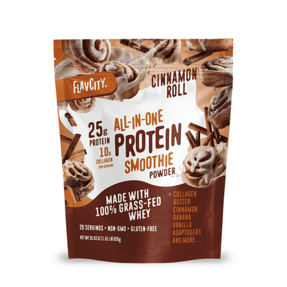 Cinnamon Roll Protein Smoothie